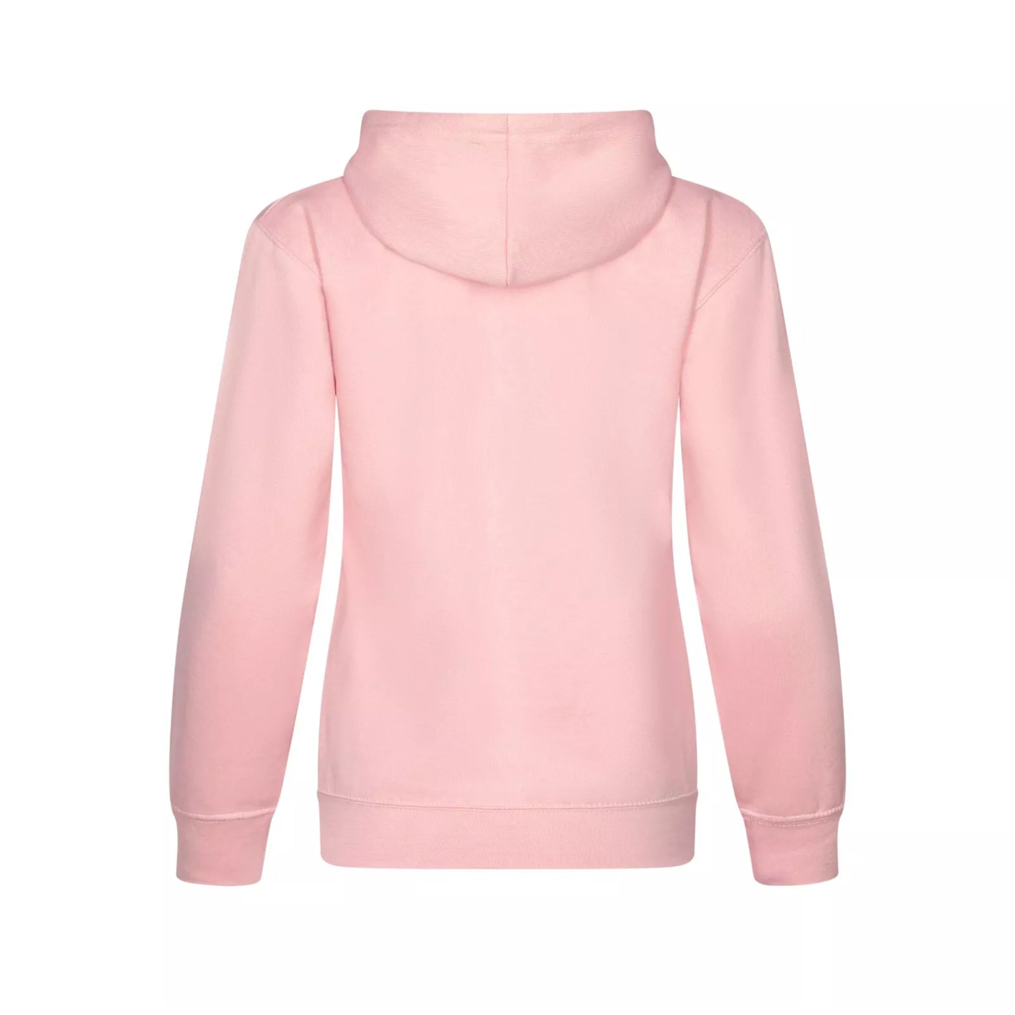 Ladies JDN branded plain pink tracksuit set with hoodie and joggers – casual loungewear for women
